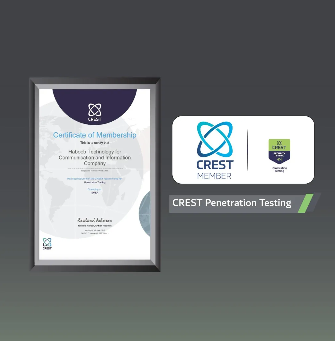 Haboob Achieves Global CREST Accreditation for Penetration Testing Services